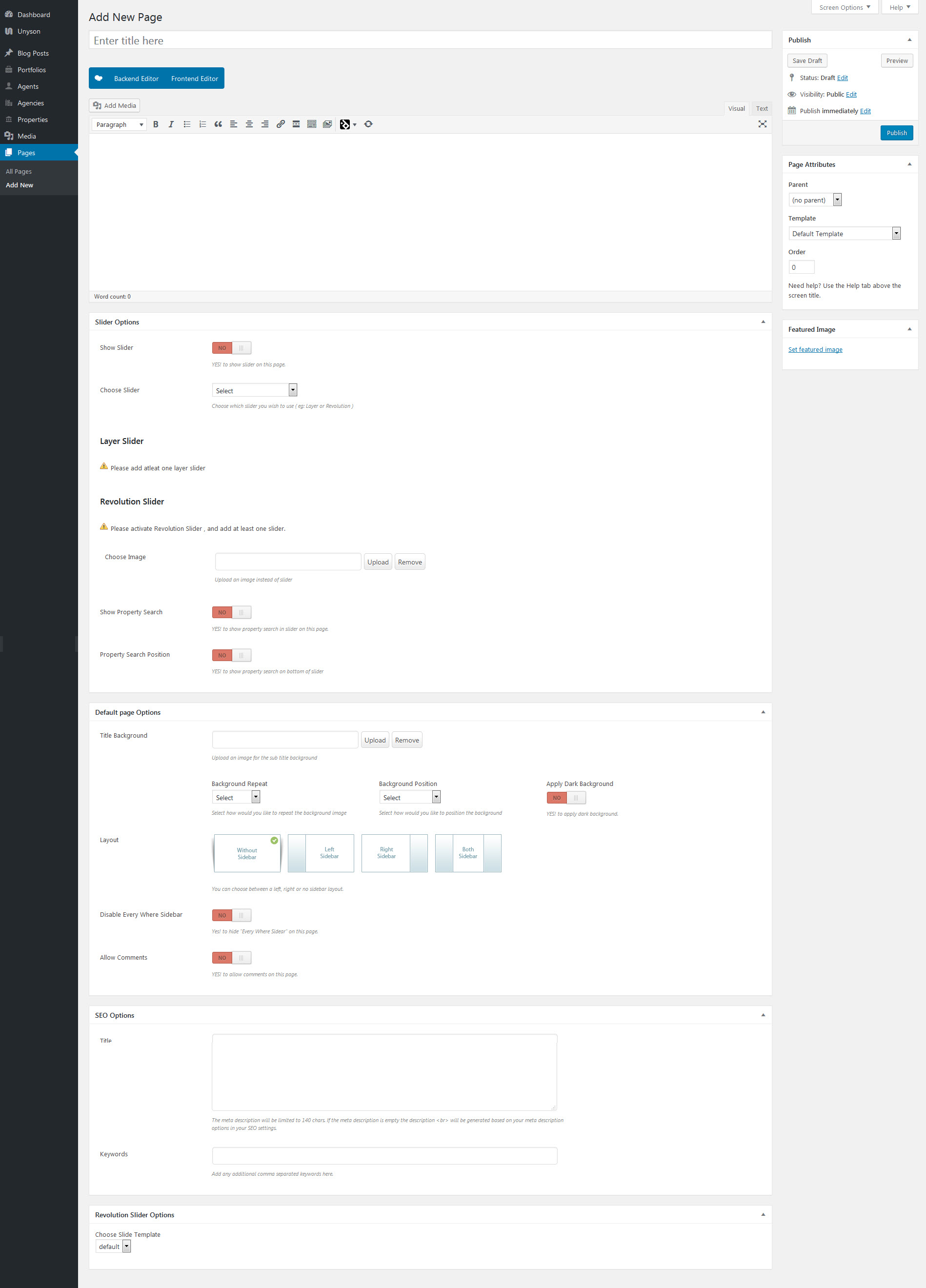   Adding & Organizing Menu Items